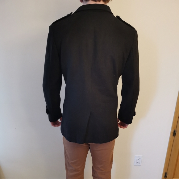 Cashmere Wool Dress Coat - Picture 2 of 2